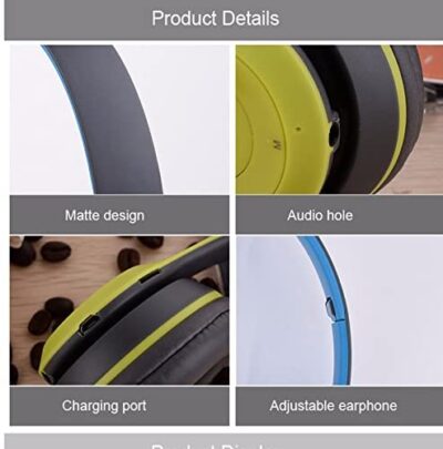 P47 – Wireless Bluetooth Stereo Headphones - Image 4