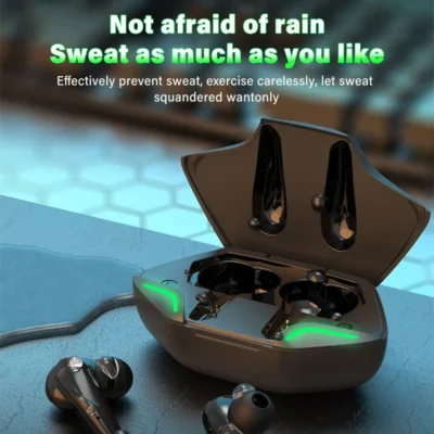 G11 Bluetooth 5.0 Headphone Wireless Sports Noise Cancelling Earbuds TWS Earphone Games - Image 3
