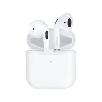 Earpods Pro 4 Mini With Advance Touch Sensor Control Wireless Bluetooth Earbuds 4th Gen