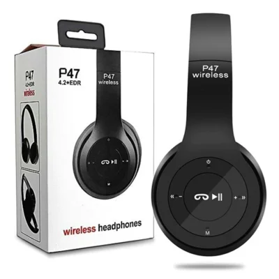 P47 – Wireless Bluetooth Stereo Headphones - Image 8
