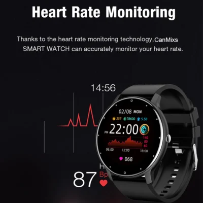 Smart Watch -Sport Fitness Smartwatch Sleep Heart Rate Monitor Waterproof Watches -It Can Connect Android, Apple, Xiaomi, Huawei, Oppo, Etc. With Bluetooth - Image 4