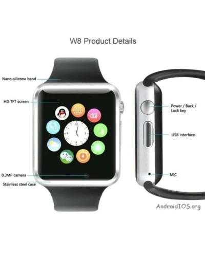 W8 Smart Watch - Image 2