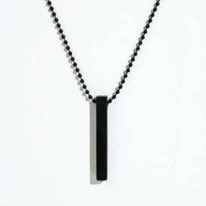 Home Vertical Bar Pendant - Black