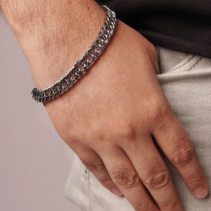 Home Miami Cuban Link Bracelet - Silver