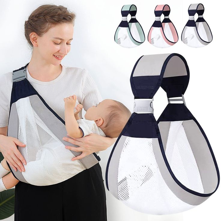 baby carrier sling soft, comfortable & adjustable with 3d mesh support Baby Carrier Sling