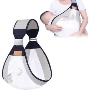 Home baby carrier sling soft, comfortable & adjustable with 3d mesh support